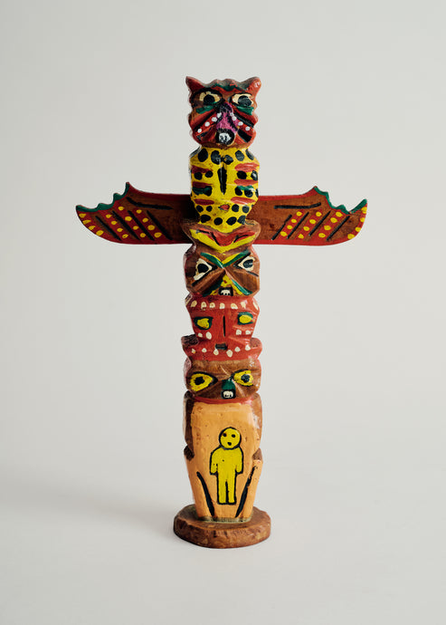 Wooden Totem Made in Japan