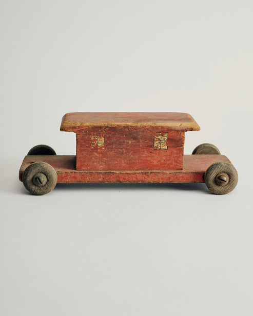 Vintage Wooden Car