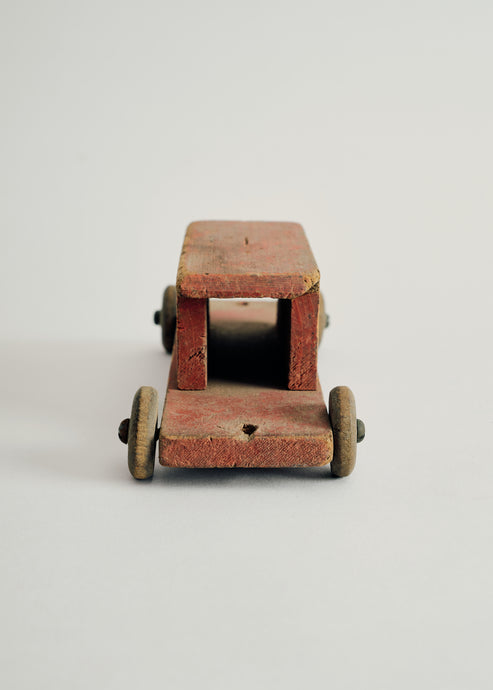 Vintage Wooden Car