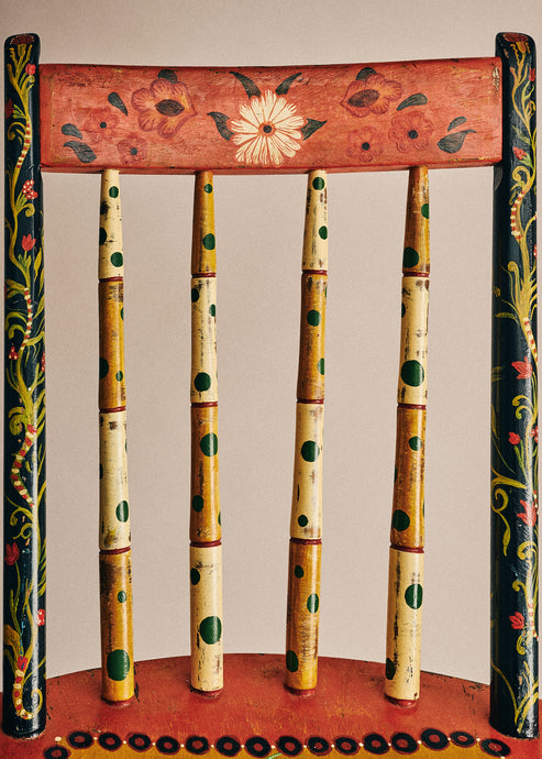 Hand-Painted Vintage Chair