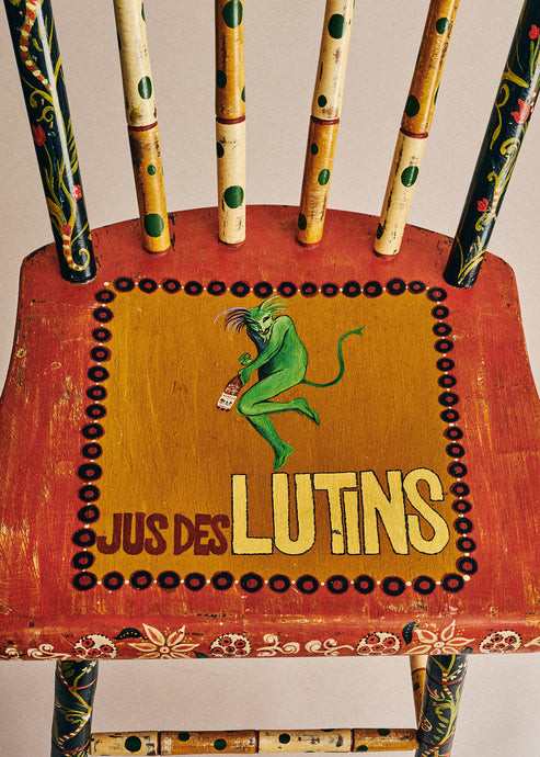 Hand-Painted Vintage Chair