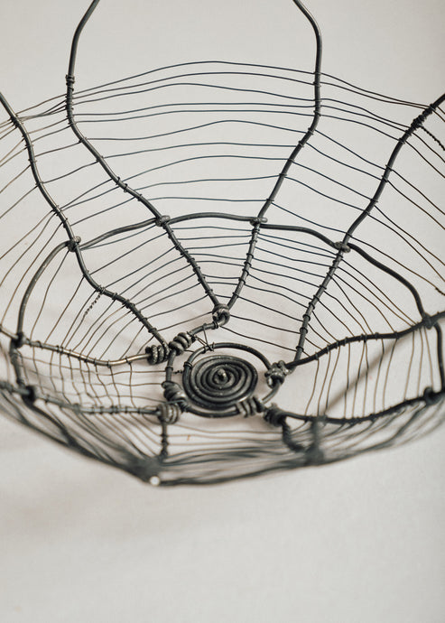 Joelle Yu, Steel Wire Flower Bowl