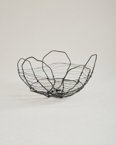 Joelle Yu, Steel Wire Flower Bowl