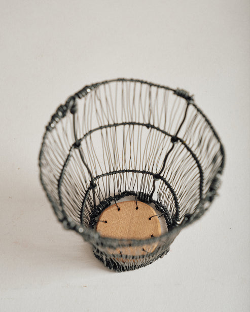 Joelle Yu, Steel Wire Cup (Tall)