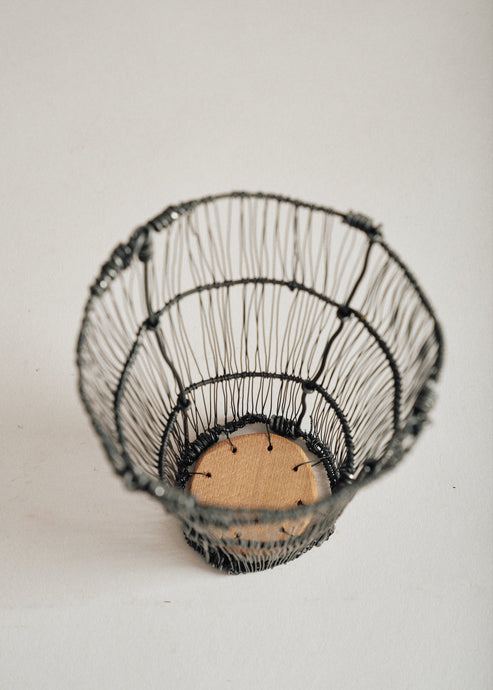 Joelle Yu, Steel Wire Cup (Tall)