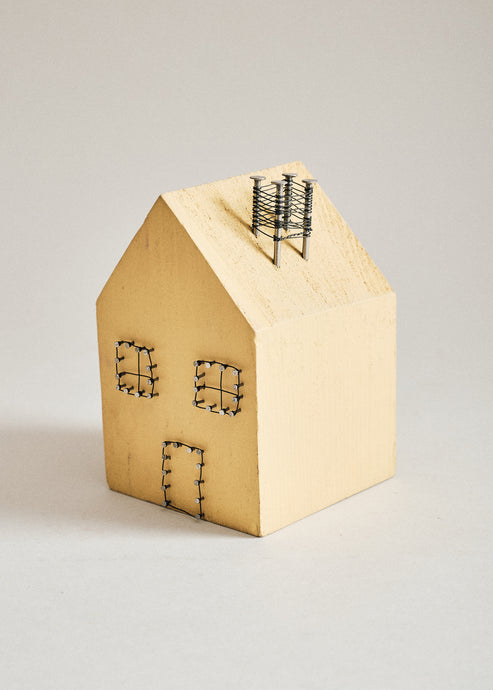 Joelle Yu, Yellow House, Square Windows