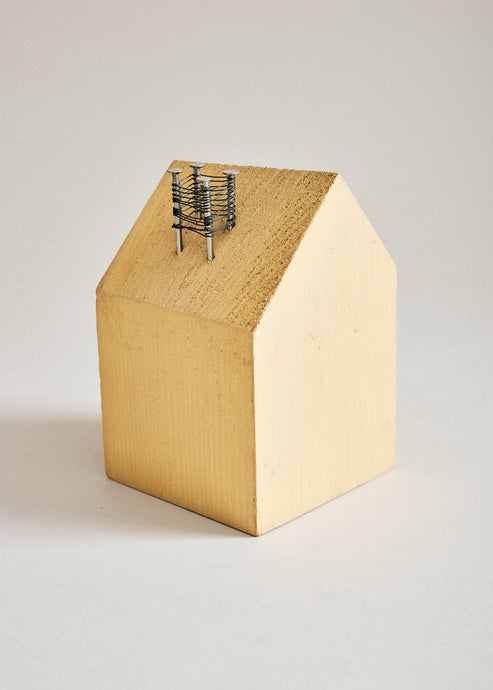 Joelle Yu, Yellow House, Square Windows