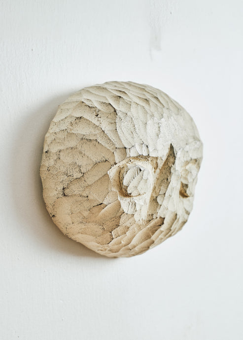 Joelle Yu, Carved Mask Wall Hanging