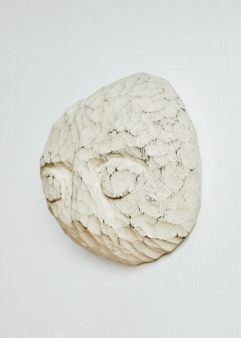 Joelle Yu, Carved Mask Wall Hanging
