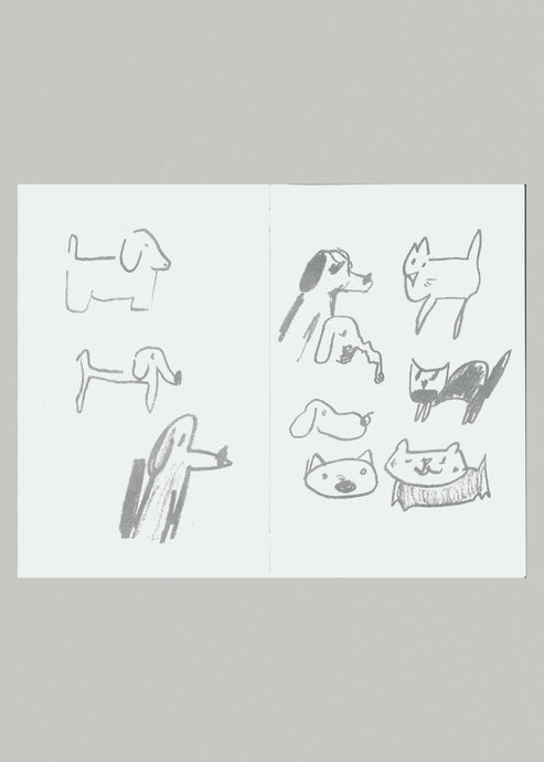 Michael Leach, "Sketches" Zine