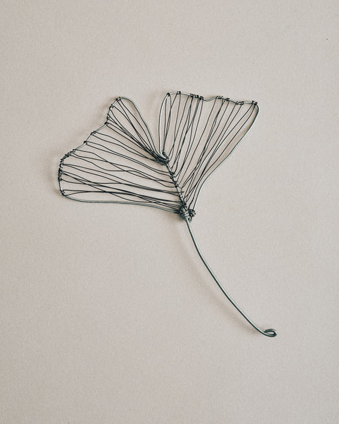 Joelle Yu, Wire Ginkgo Leaf