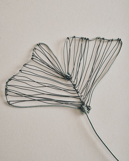 Joelle Yu, Wire Ginkgo Leaf