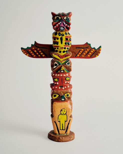 Wooden Totem Made in Japan