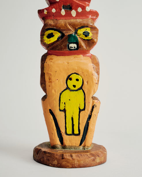 Wooden Totem Made in Japan