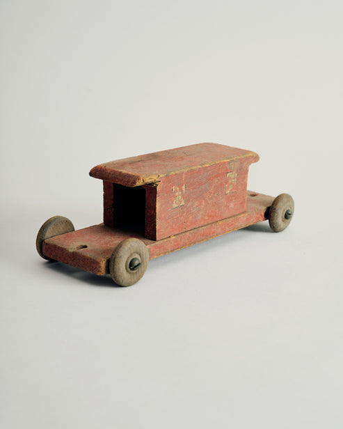 Vintage Wooden Car