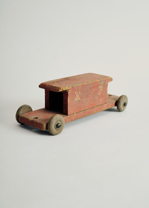 Vintage Wooden Car