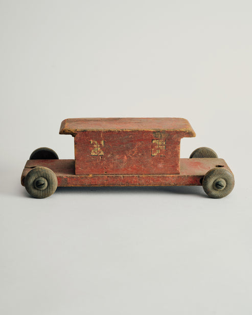 Vintage Wooden Car