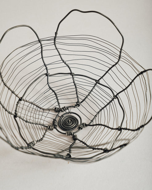 Joelle Yu, Steel Wire Flower Bowl