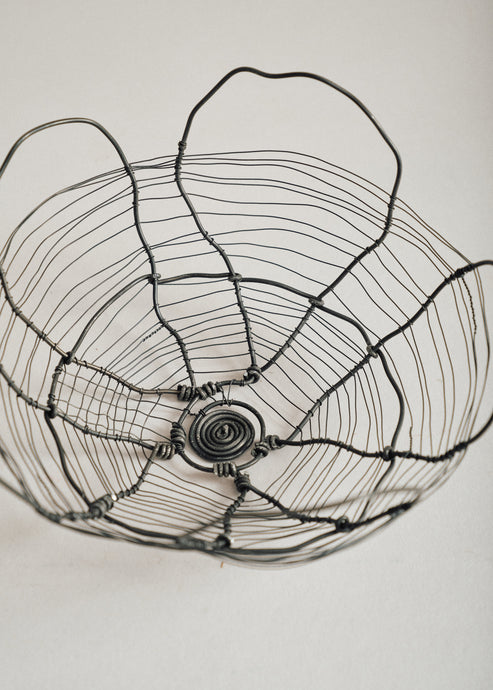 Joelle Yu, Steel Wire Flower Bowl