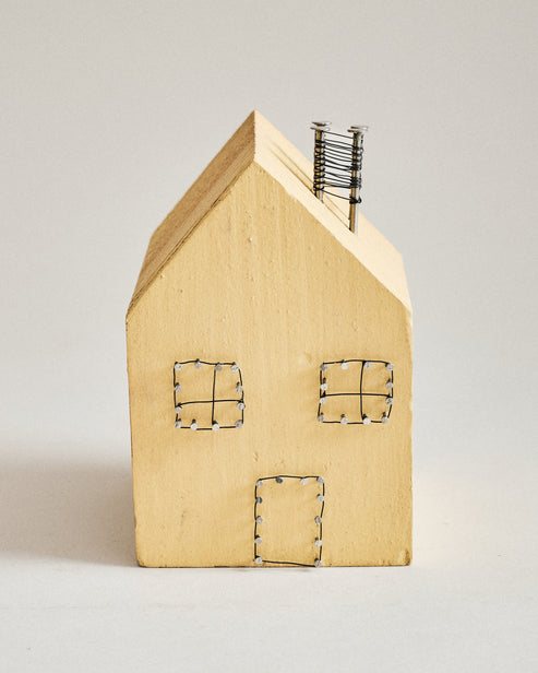 Joelle Yu, Yellow House, Square Windows