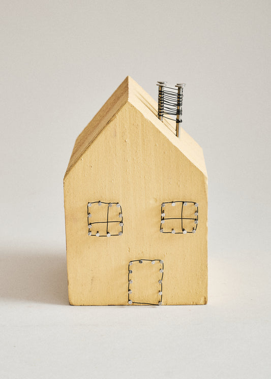 Joelle Yu, Yellow House, Square Windows