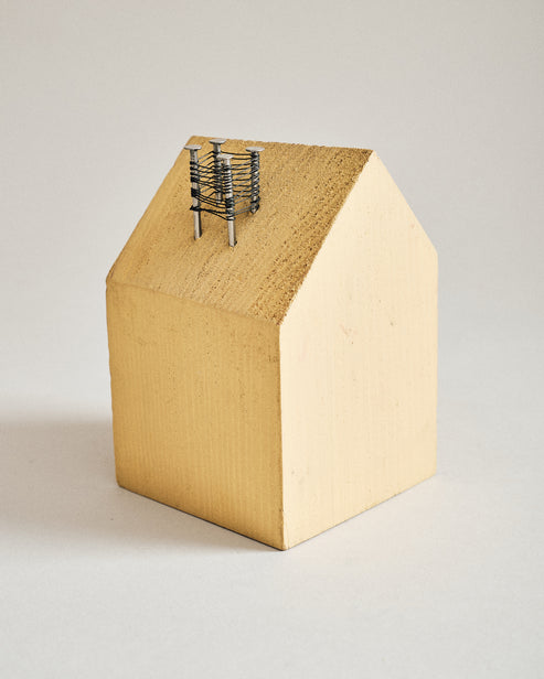 Joelle Yu, Yellow House, Square Windows