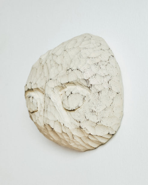 Joelle Yu, Carved Mask Wall Hanging