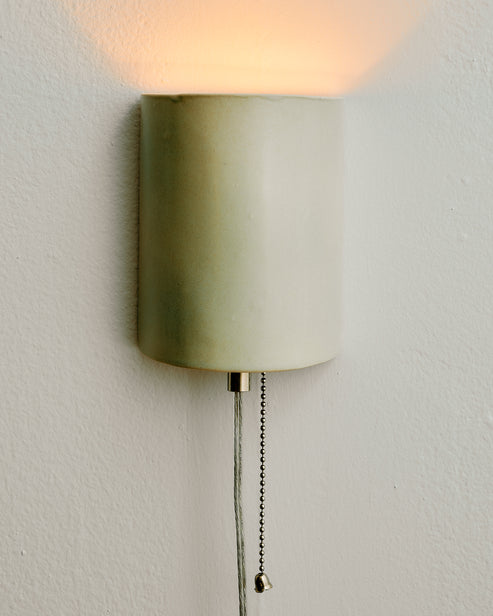 s-u-m studio, Wall Lamp, Celadon Cloud