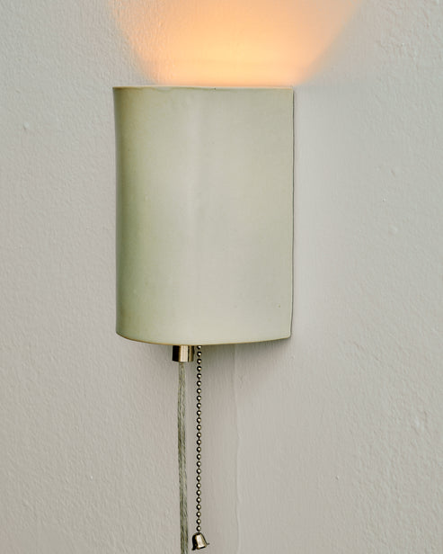 s-u-m studio, Wall Lamp, Celadon Cloud