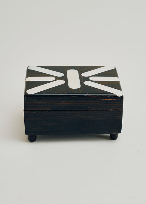 Vintage Folk Art Small Box A
