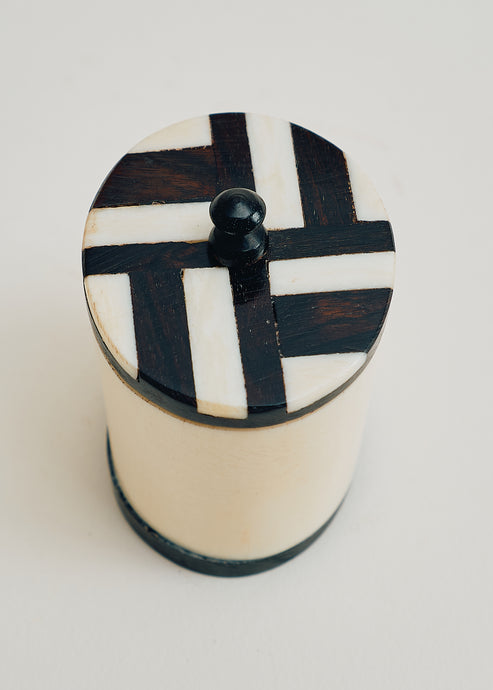 Vintage Folk Art Small Box C