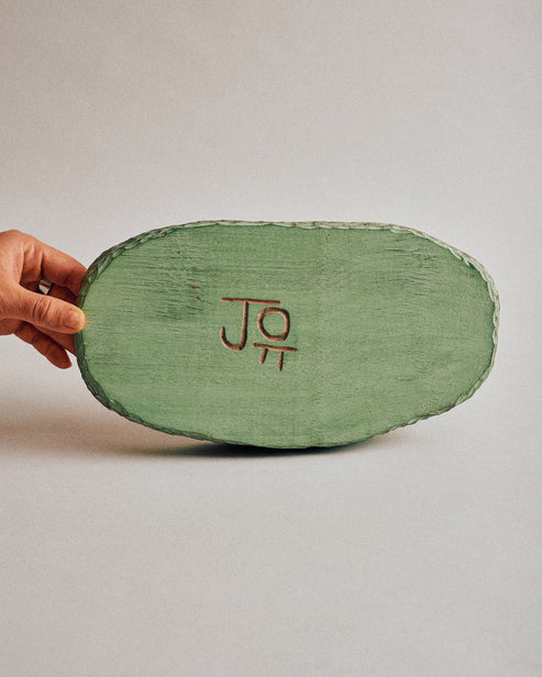 Joelle Yu, Green Copper Dish 1