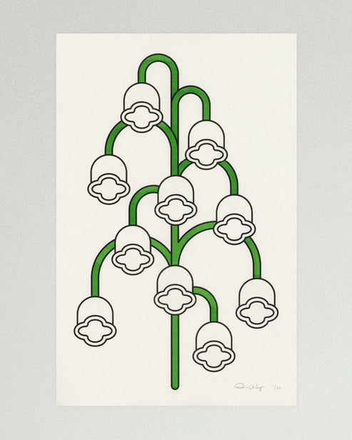 Rose Wong, Lily of the Valley Print