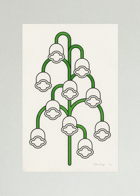 Rose Wong, Lily of the Valley Print